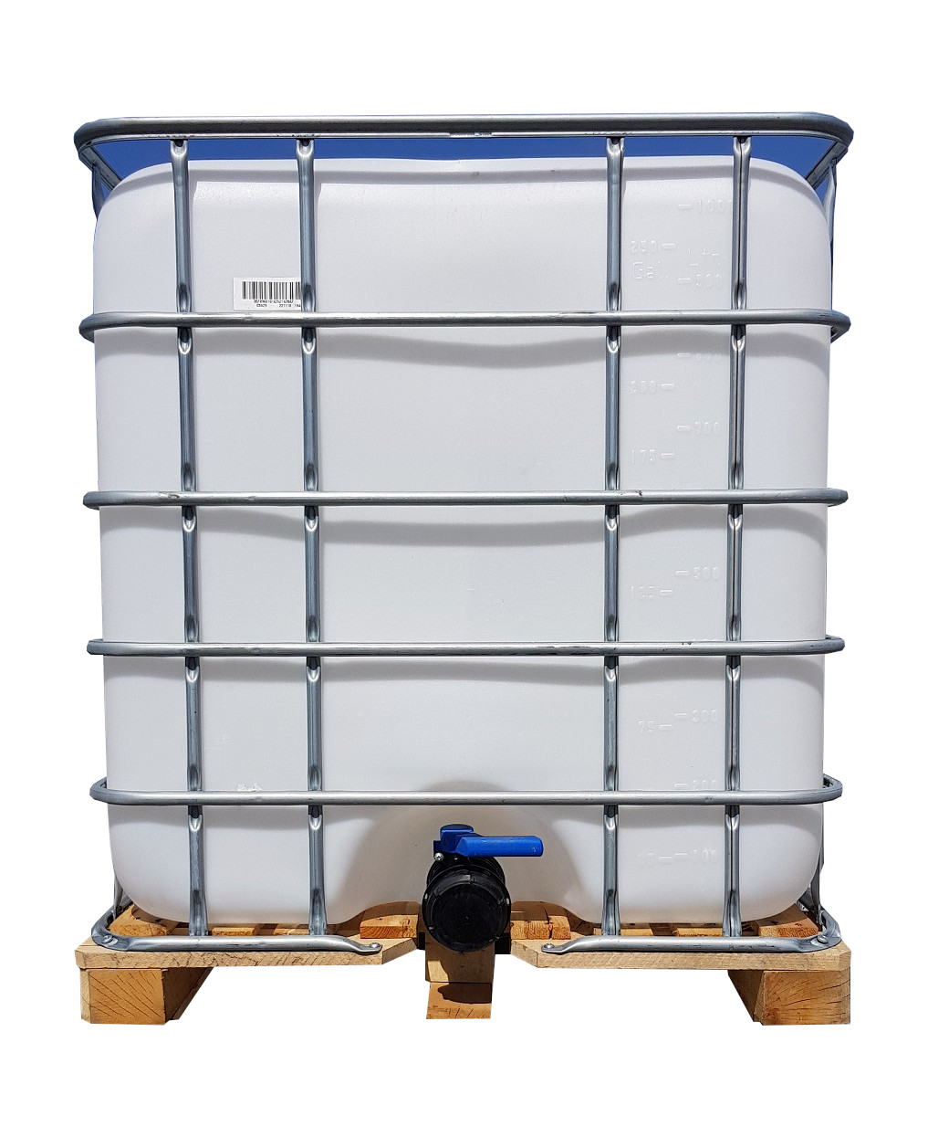 1 x IBC Regenwassertank 1000 l PE/Holz (Bild für) 1 x IBC Regenwassertank 1000 l PE/Holz